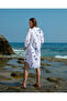 Patterned Linen Tunic (Flower Branch) - 1551 - 6