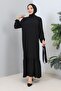 Lara Belted Dress Black - 5