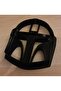 Star Wars Mando Helmet Shaped Cookie Mold 3 Pieces White Color – for Star Wars Lovers - 5