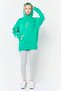 Women Sportswear Fit Long Sleeve Outdoor Hoodie, Green - 3
