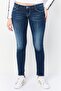 Women Skinny Fit Washed Stretchable Denim Jeans, Washed Blue
