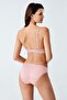4072 Powder Color Padded Bra Panty Set - 2