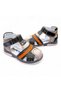 Orthopedic Baby Boy and Child Sandals Hummer Series Hmr2408 Khaki Cream - 4