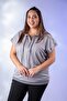12224123 Women's Bird Eye Sweatshirt Gray - 5