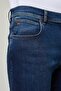 Nevada 807-04 Lycra Relaxed Cut Men's Denim Trousers Dark Blue - 5