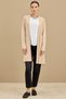 Belted Rayon Cardigan K.Beige
