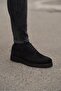 Gavin Black Suede Men's Leather Shoes - 8