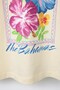 Summer Flowers Printed 100% Cotton Oversize Girls T-Shirt - 4