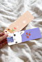 Sweet Animals Patterned Aesthetic Bookmark Set Set of 8 Bookmarks 14,50X5Cm Size - 2