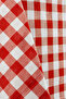 Red Large Square Pattern Gingham Tablecloth, Table Cloth, Picnic Mat - 6