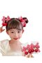 2-Piece Children's Buckle Cherry Pinch Hair Clip Special Design Kt-393 - 3