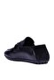 Dark Full Black Men's Leather Shoes - 3