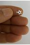 Hollow Star. Oya, Evening Dress, Anklet, Bracelet, Necklace Plexiglass Plastic Handcrafted Sequins. 15 Grams. Estimated 380 Units. - 6
