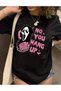 Oversize Unisex No You Hang up Printed T-Shirt - 3