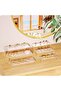 6 Pcs 12" Large Acrylic Risers, 2 Set Clear Rectangular Stands for Candy Dessert Cupcakes - 5