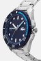 Men 2011286 Stainless Watch 45 mm, Silver - 4