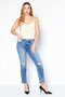 Women Regular Fit Wash Non-Stretchable Jeans, Blue - 2