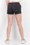 Women Regular Fit Embroidered Shorts, Grey - 2