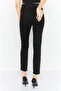 Women Regular Fit Textured Non Stretchable Denim Jeans, Black - 4