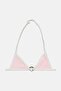 Kids Girl Textured Bikini Top, Pink