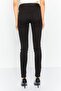 AX Women Skinny Fit Solid Stretchable Denim Jeans, Black - 4