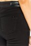 AX Women Skinny Fit Solid Stretchable Denim Jeans, Black - 3