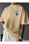 Streetwear Graphic Tee for Men - Brooklyn Bridge and Statue of Liberty Design - 5