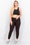 Women Skinny Fit Stretchable Ankle Jeans, Brown - 4