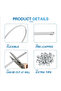 Stainless Metal Underwire One Piece 23 cm Adjustable