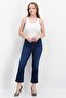 Women Regular Fit Plain Non-Stretchable Jeans, Blue - 3
