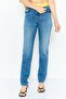 Women Slim Fit Washed Denim Jean, Blue