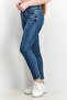 Women Skinny Fit Stretchable Solid Jeans, Blue - 2