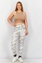 Women Sportswear Fit Animal Print Leggings, Multicolor - 2