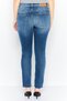 Women Skinny Fit Wash Non-Stretchable Denim, Blue - 4