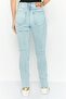 Women Regular Fit Washed Stretchable Jeans, Light Blue - 4