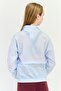 Women Sportswear Fit Long Sleeves Training Jacket, Light Blue - 2