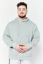 Men Sportswear Fit Long Sleeves Outdoor Hoodie, Grey