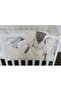 Crib Side 100% Duck Linen Organizer - 4