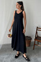 Women's Sloane Pike Modal Fabric Shirring Elastic Strap Maxi Summer Dress - 5