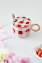 Good Things Potigare Ceramic Mug with Lid and Spoon / Handmade Ceramic Mug with Lid - 2
