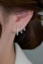 Zircon Stone Claw Earrings Multiple Vip Earrings Kp3 - 2