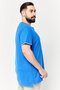 Men Regular Fit Embroidered Logo Short Sves Polo Shirt, Blue - 2