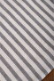 عداء كتان مخطط رمادي 40x150 سم - 4