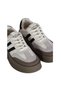 122230019 Christina Sneakers Women's Unisex Leather Comfortable High Sole Sports Shoes - 6