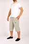 Men's Cotton Raw Cloth Capri – High Waist, Elastic Waist, Comfortable Fit Summer Shorts - 6