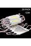 وحدة إضاءة LED COB فائقة السطوع 20 قطعة بيضاء دافئة 12 فولت IP65 مقاومة للماء بإضاءة خلفية للوحة إعلانات المتجر - 8