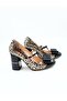 Women's Genuine Leather Heeled Shoes - 2