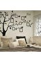 XL black Big Size Wall Sticker,Family Tree Wall Decal With Photo Frames,Room Decor,Home Decor,Scene - 5