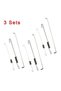 3Sets Throttle Governor Rod Spring For Honda GX120/GX140 GX160 GX200 5.5 6.5 Lawn Mower Parts Gas... - 5