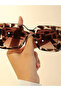 Leopard Leopard Retro Oversized Fashion Glasses For Women Chic Large Frame Glasses Perfect For Vacat - 6